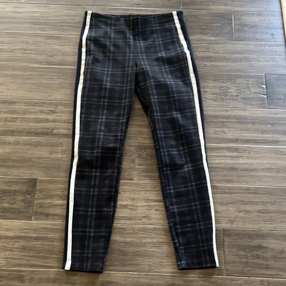 Zara leggings with stripe detail size L